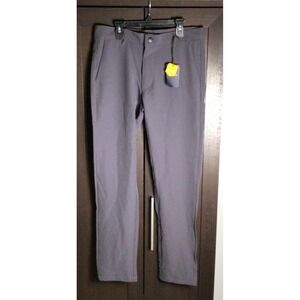 Day & Age Mens Slim Fit Stretch Pants 30x30 Charcoal Gray Performance Chino NWT